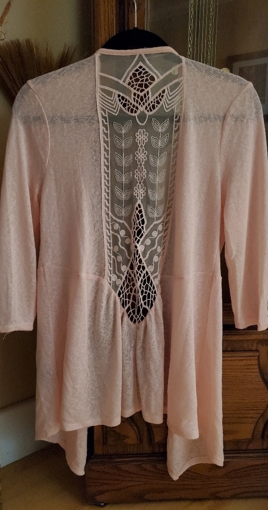 Torrid Women's Sheer Embroidered Carrigan - Picture 2 of 7